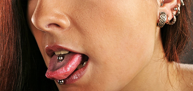 legendary piercings - tongue & ear